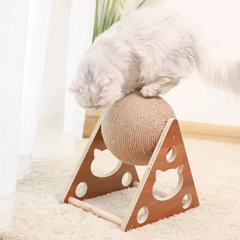 Pelota Rascadora de Sisal para Gato
