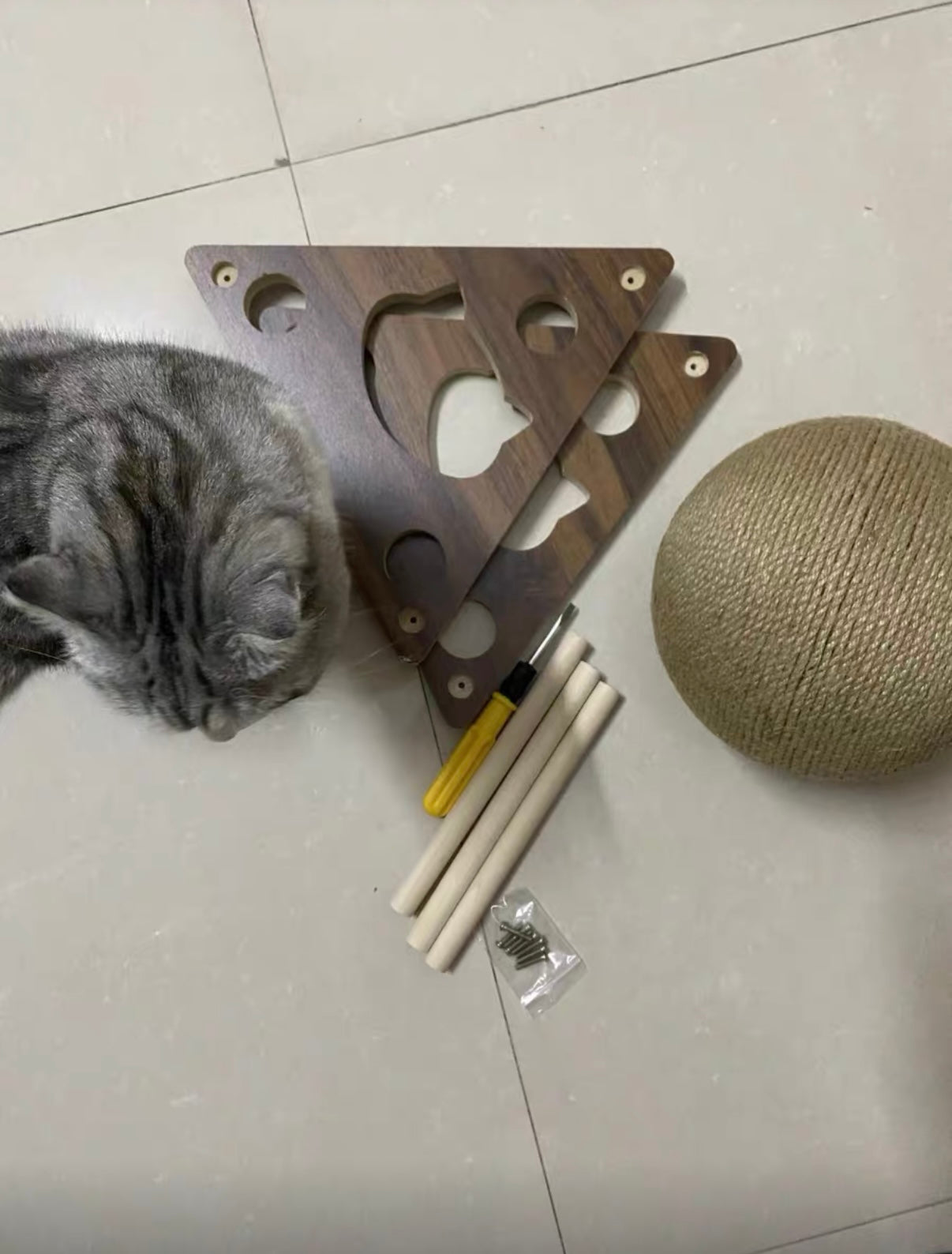 Pelota Rascadora de Sisal para Gato