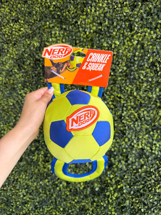 Bola Nerf Dog- Crinkle & Squeak