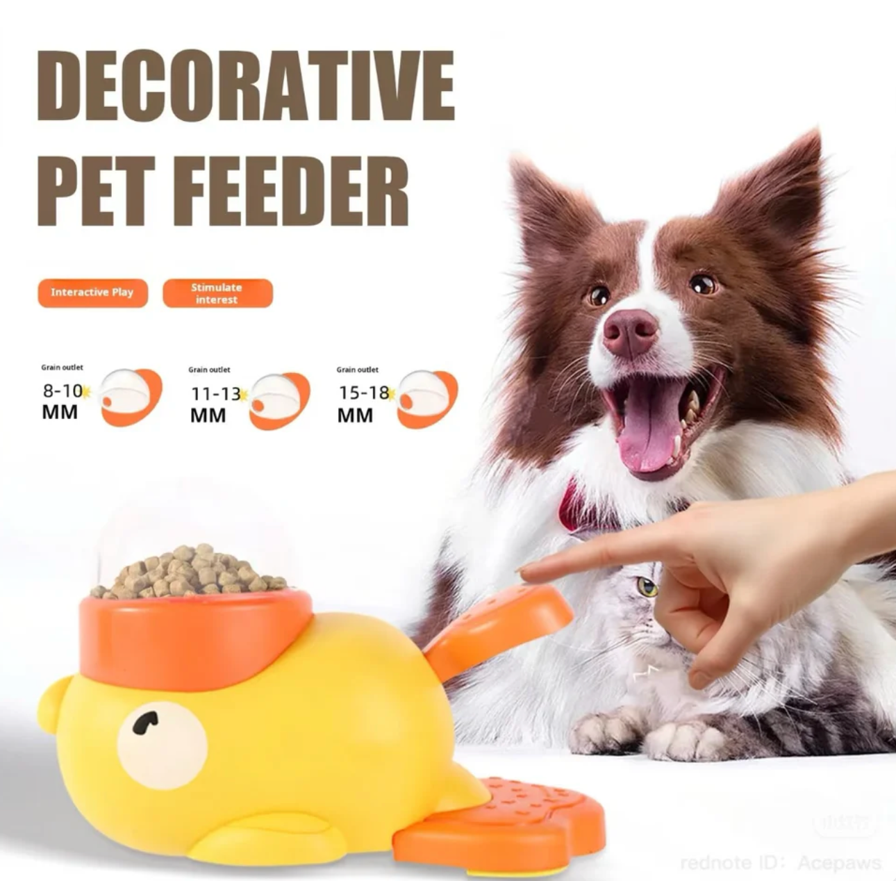 Juguete Interactivo con Forma de Pato para Mascotas