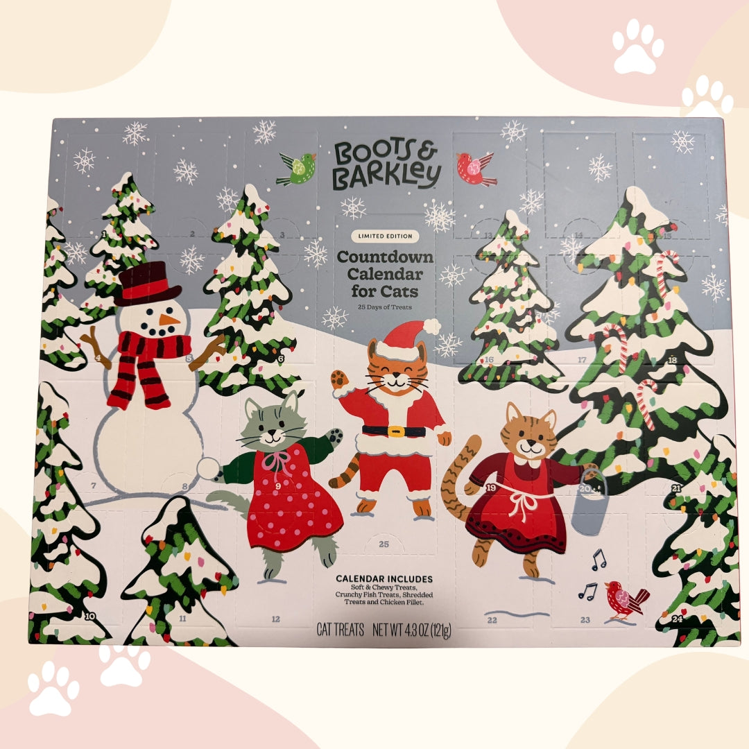 Calendario de Adviento para Gatos – 25 días