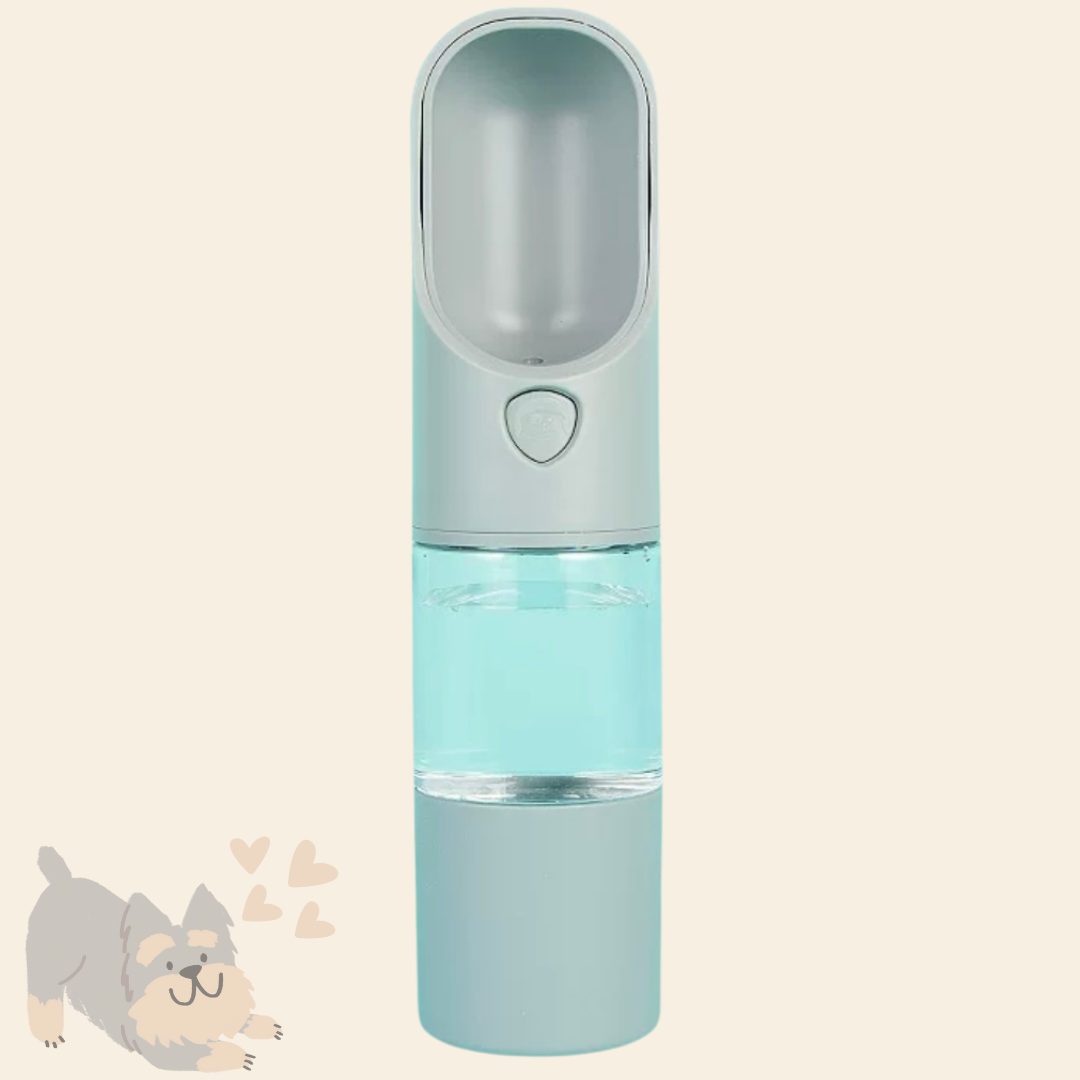 Botella para Mascotas 2 en 1 - Bunny shape