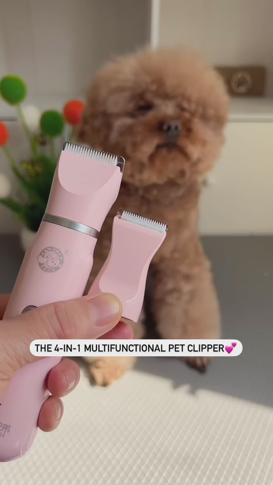 Rasuradora y Limadora para Mascota con 4 Cabezales