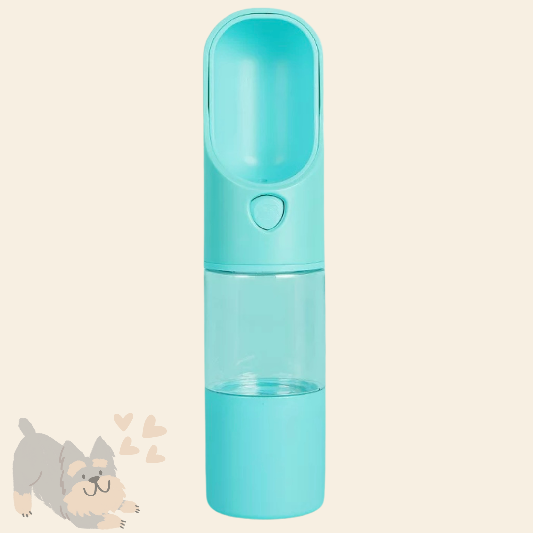 Botella para Mascotas 2 en 1 - Bunny shape